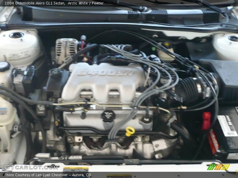 Arctic White / Pewter 2004 Oldsmobile Alero GL1 Sedan