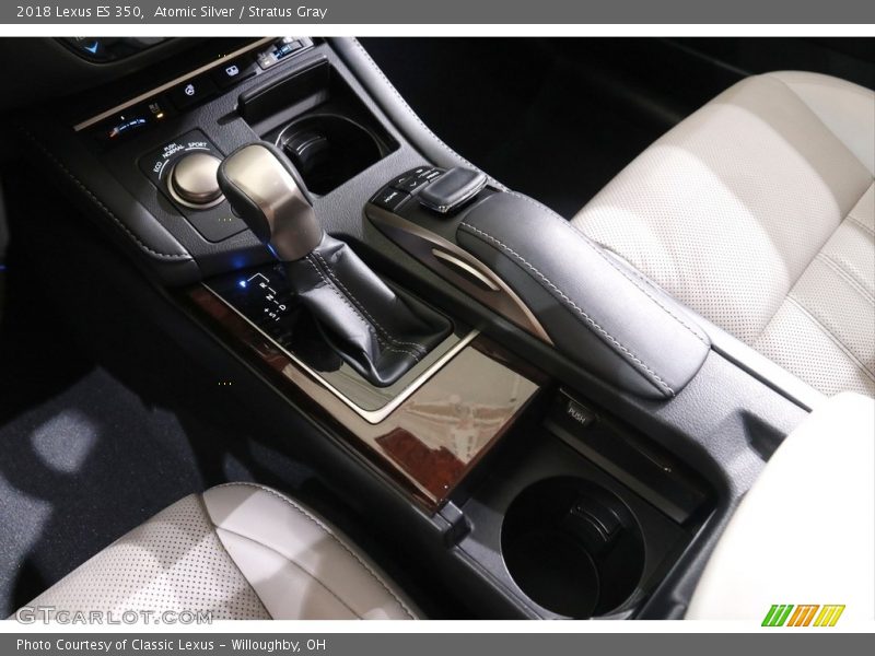 Atomic Silver / Stratus Gray 2018 Lexus ES 350