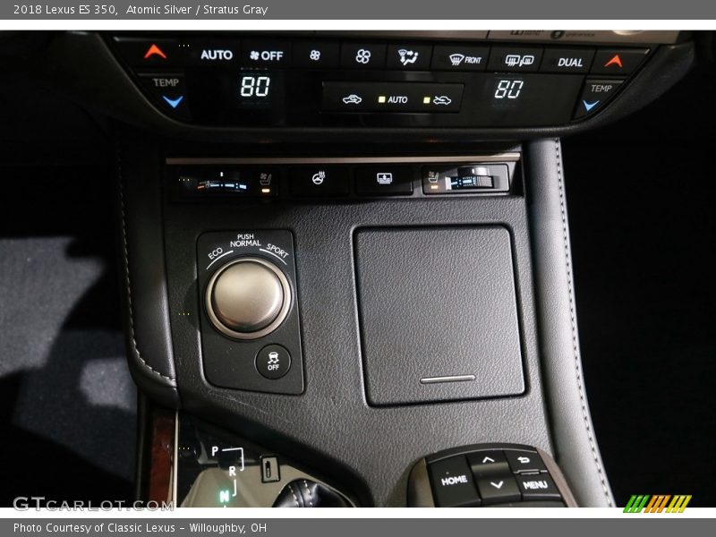 Atomic Silver / Stratus Gray 2018 Lexus ES 350