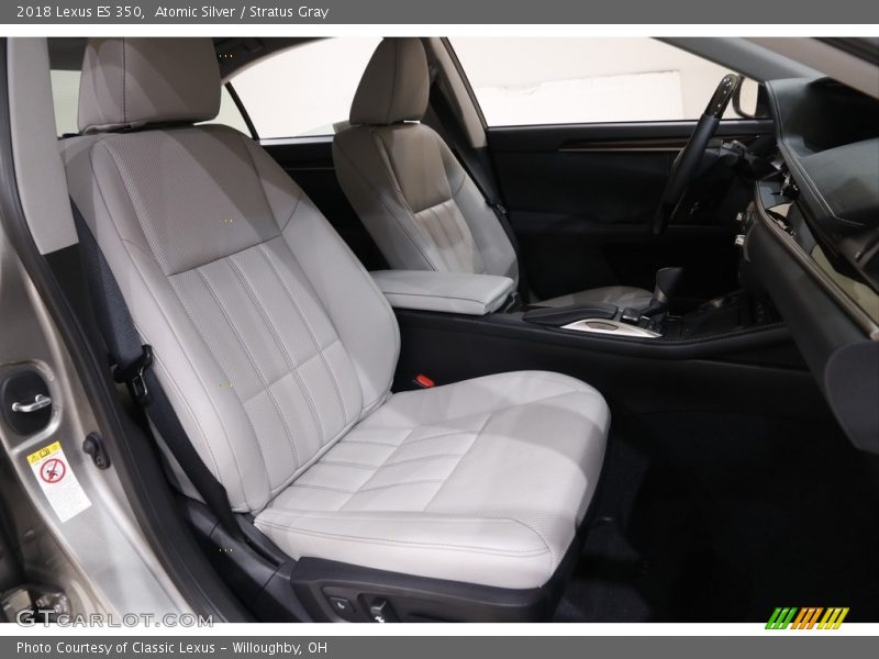 Atomic Silver / Stratus Gray 2018 Lexus ES 350