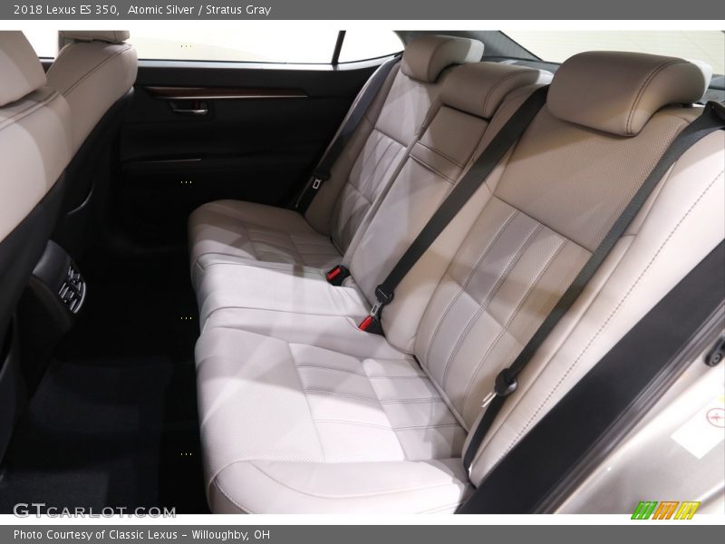 Atomic Silver / Stratus Gray 2018 Lexus ES 350