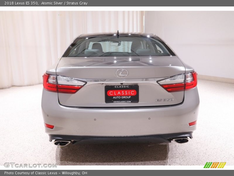 Atomic Silver / Stratus Gray 2018 Lexus ES 350