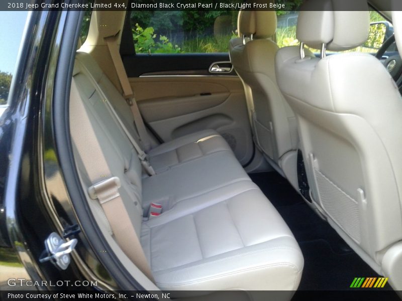Diamond Black Crystal Pearl / Black/Light Frost Beige 2018 Jeep Grand Cherokee Limited 4x4