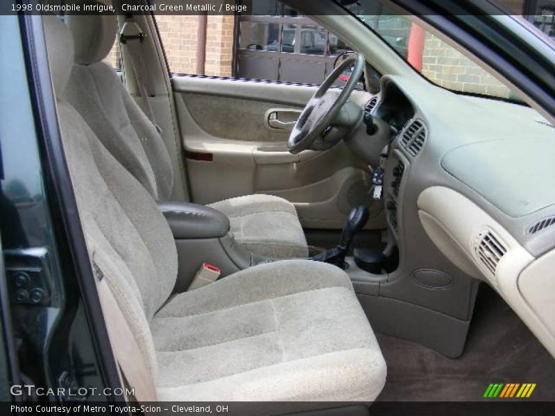Charcoal Green Metallic / Beige 1998 Oldsmobile Intrigue