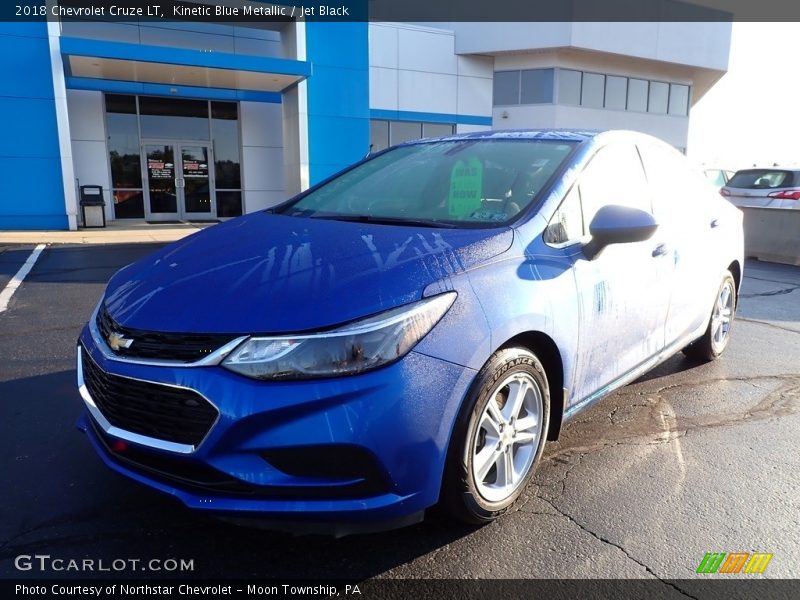 Kinetic Blue Metallic / Jet Black 2018 Chevrolet Cruze LT