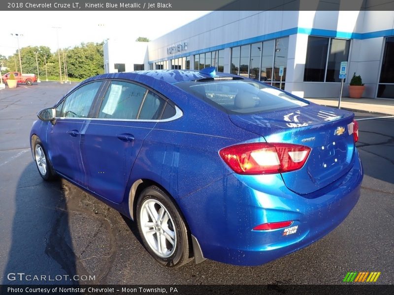 Kinetic Blue Metallic / Jet Black 2018 Chevrolet Cruze LT