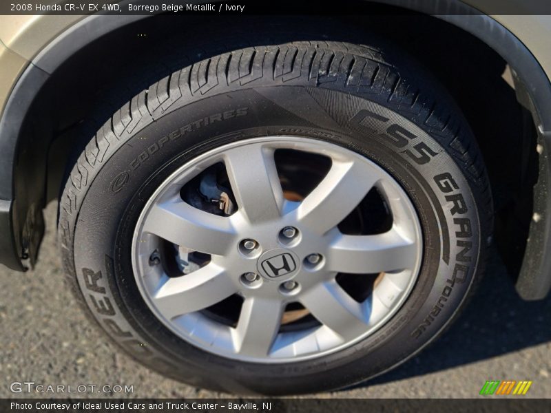 Borrego Beige Metallic / Ivory 2008 Honda CR-V EX 4WD