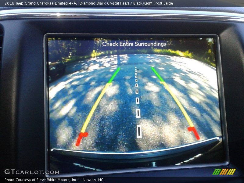 Diamond Black Crystal Pearl / Black/Light Frost Beige 2018 Jeep Grand Cherokee Limited 4x4