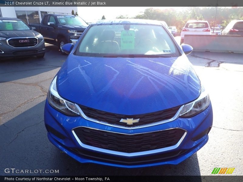 Kinetic Blue Metallic / Jet Black 2018 Chevrolet Cruze LT