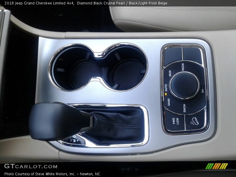 Diamond Black Crystal Pearl / Black/Light Frost Beige 2018 Jeep Grand Cherokee Limited 4x4
