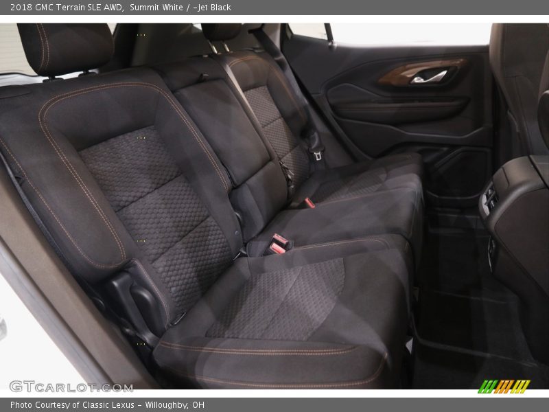 Summit White / ­Jet Black 2018 GMC Terrain SLE AWD