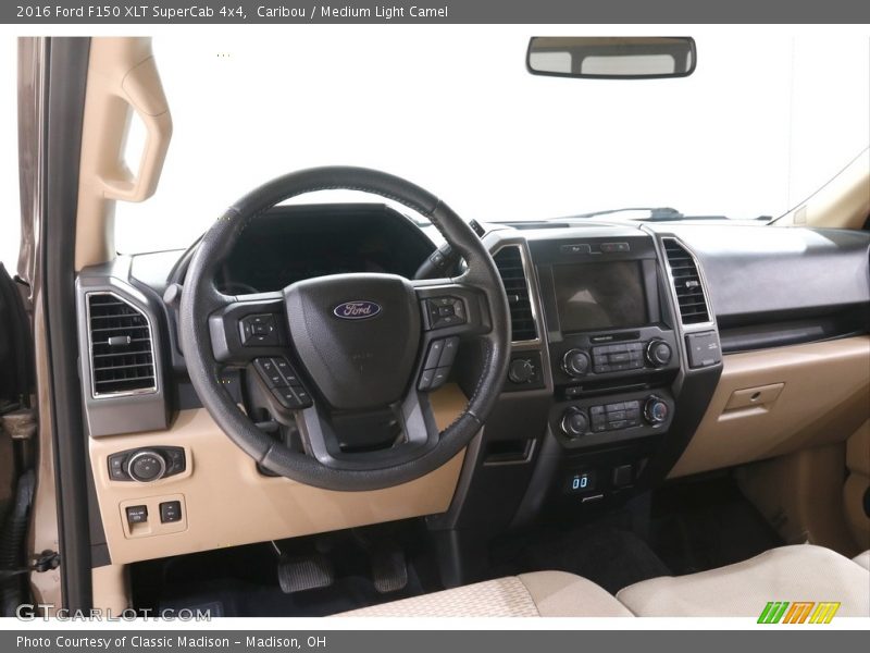 Caribou / Medium Light Camel 2016 Ford F150 XLT SuperCab 4x4