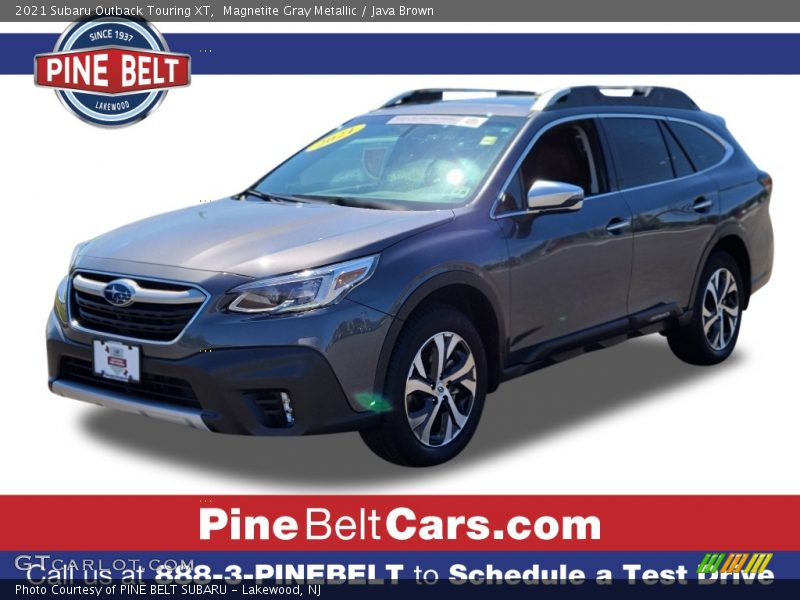 Magnetite Gray Metallic / Java Brown 2021 Subaru Outback Touring XT