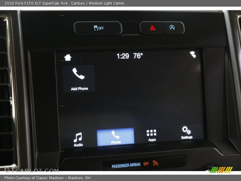 Caribou / Medium Light Camel 2016 Ford F150 XLT SuperCab 4x4