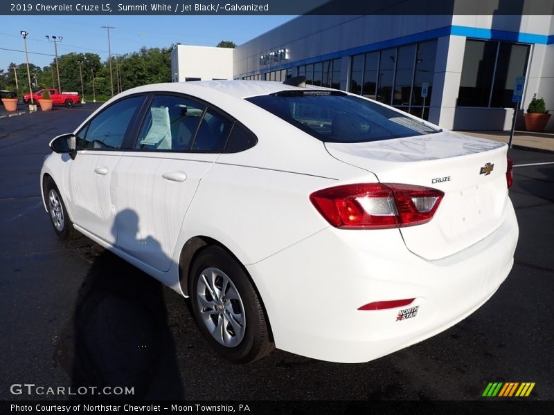 Summit White / Jet Black/­Galvanized 2019 Chevrolet Cruze LS