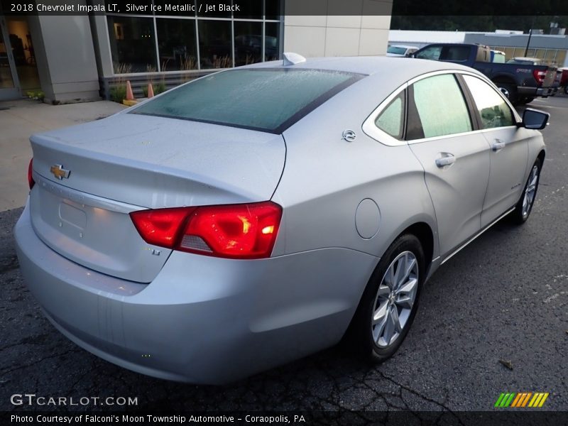 Silver Ice Metallic / Jet Black 2018 Chevrolet Impala LT