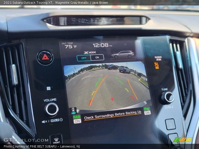Magnetite Gray Metallic / Java Brown 2021 Subaru Outback Touring XT