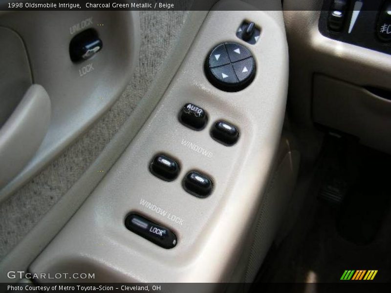 Charcoal Green Metallic / Beige 1998 Oldsmobile Intrigue