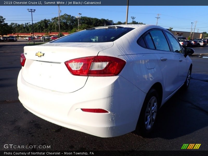 Summit White / Jet Black/­Galvanized 2019 Chevrolet Cruze LS