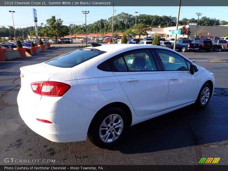 Summit White / Jet Black/­Galvanized 2019 Chevrolet Cruze LS