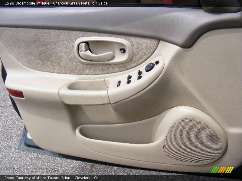 Charcoal Green Metallic / Beige 1998 Oldsmobile Intrigue