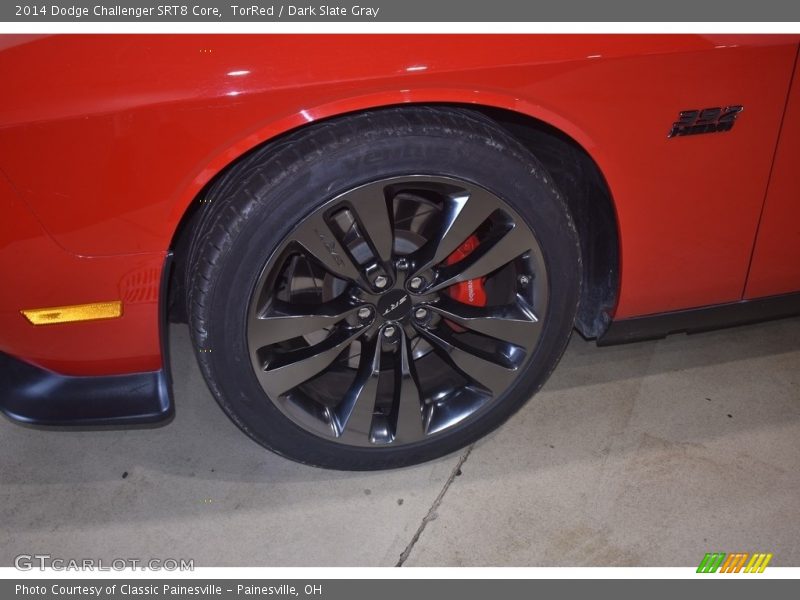 TorRed / Dark Slate Gray 2014 Dodge Challenger SRT8 Core