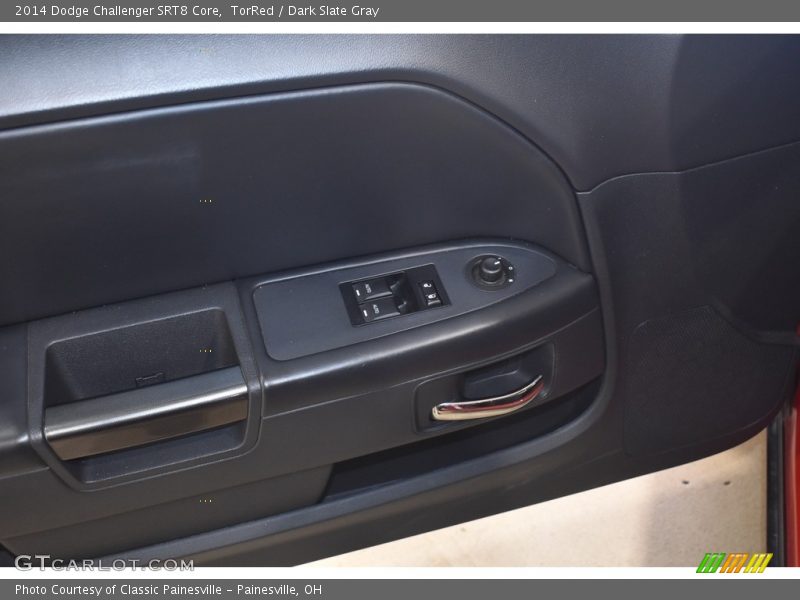 TorRed / Dark Slate Gray 2014 Dodge Challenger SRT8 Core