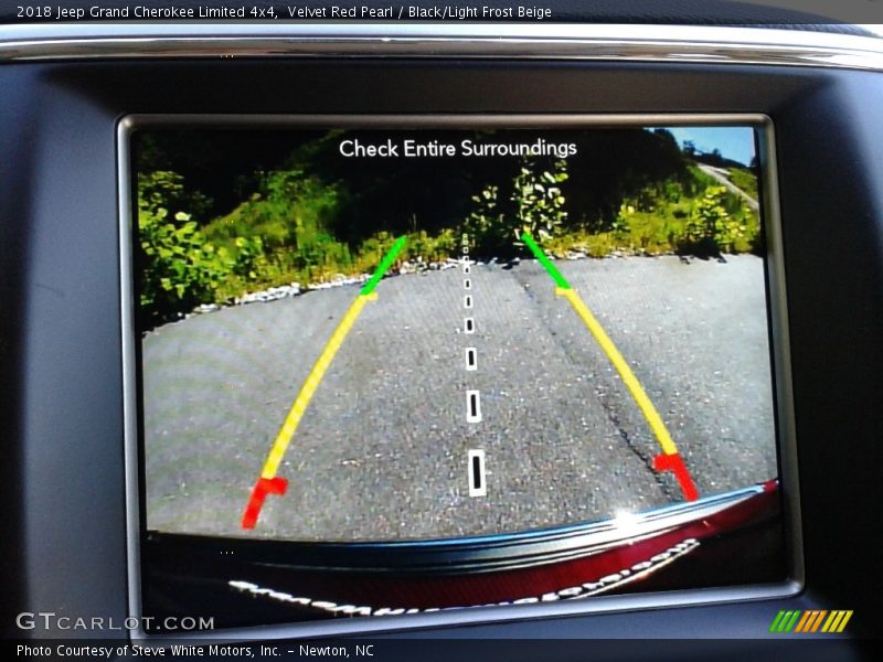 Velvet Red Pearl / Black/Light Frost Beige 2018 Jeep Grand Cherokee Limited 4x4