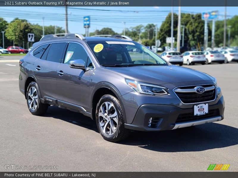 Magnetite Gray Metallic / Java Brown 2021 Subaru Outback Touring XT