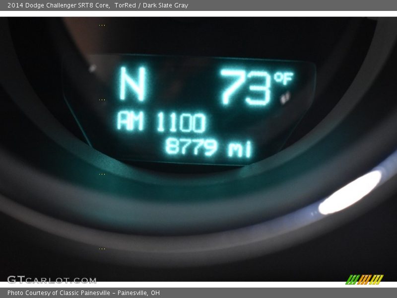 TorRed / Dark Slate Gray 2014 Dodge Challenger SRT8 Core