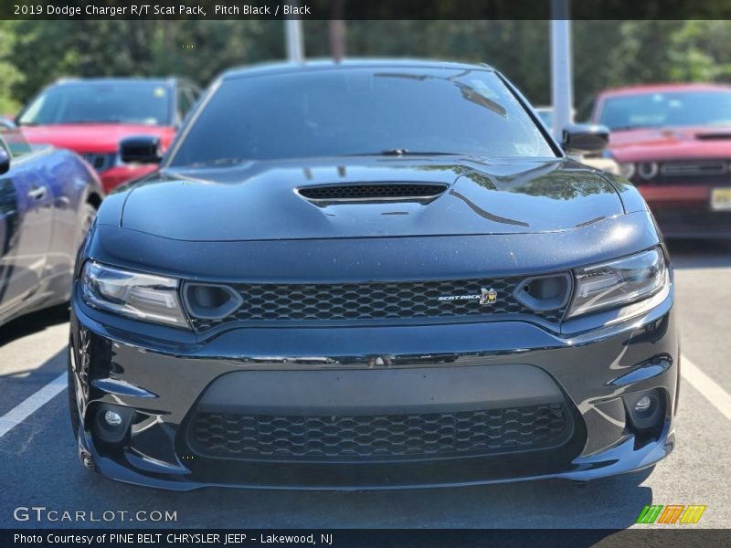 Pitch Black / Black 2019 Dodge Charger R/T Scat Pack