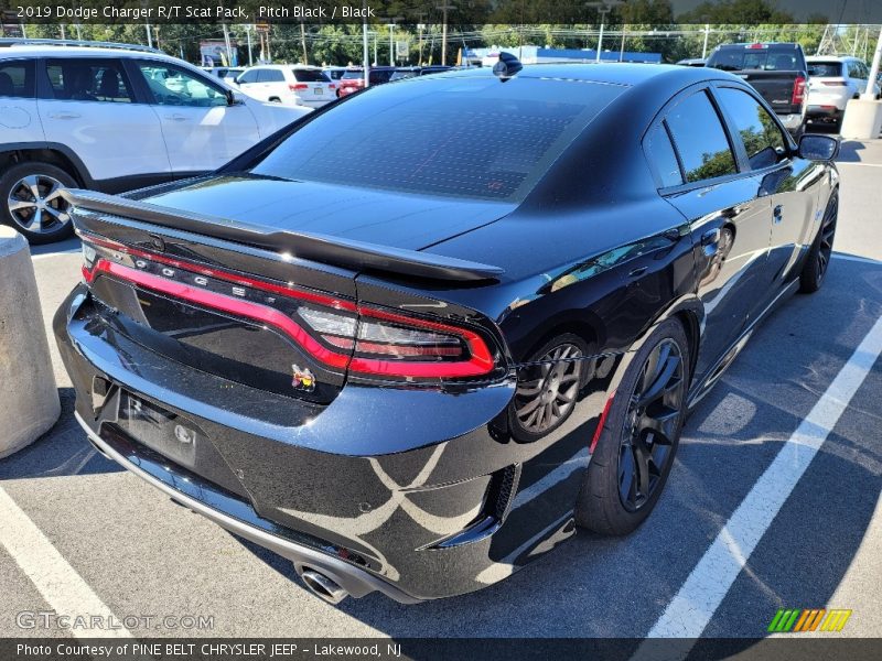 Pitch Black / Black 2019 Dodge Charger R/T Scat Pack