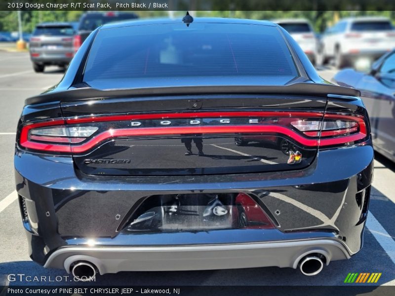 Pitch Black / Black 2019 Dodge Charger R/T Scat Pack
