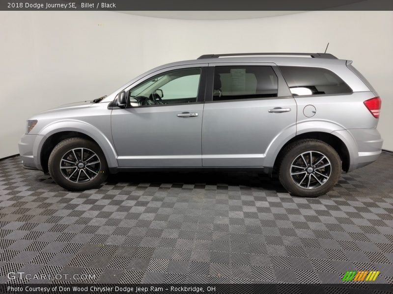 Billet / Black 2018 Dodge Journey SE