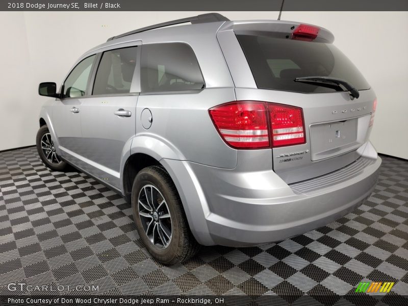 Billet / Black 2018 Dodge Journey SE