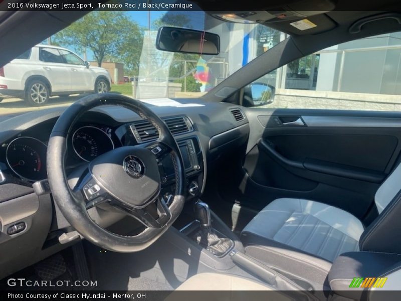 Tornado Red / Black/Ceramique 2016 Volkswagen Jetta Sport