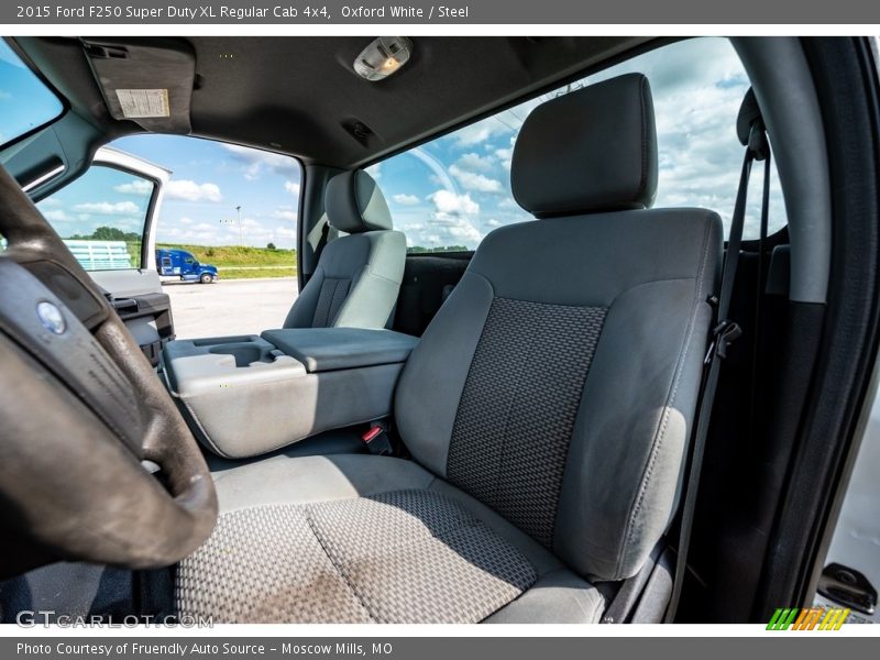 Oxford White / Steel 2015 Ford F250 Super Duty XL Regular Cab 4x4