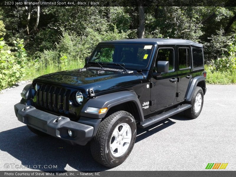 Black / Black 2020 Jeep Wrangler Unlimited Sport 4x4