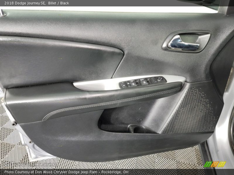 Billet / Black 2018 Dodge Journey SE