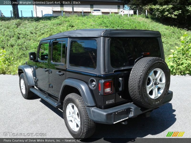 Black / Black 2020 Jeep Wrangler Unlimited Sport 4x4