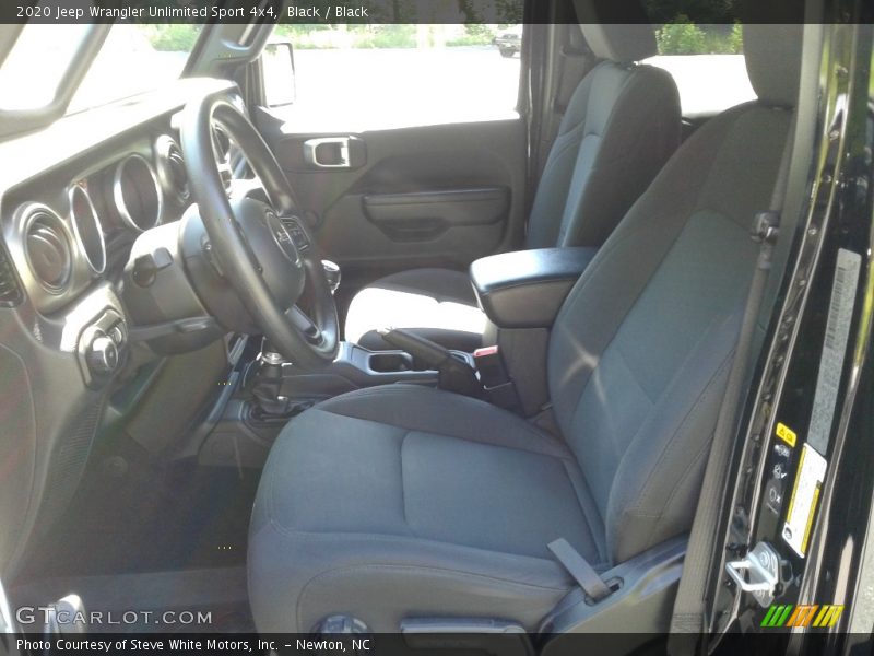 Black / Black 2020 Jeep Wrangler Unlimited Sport 4x4