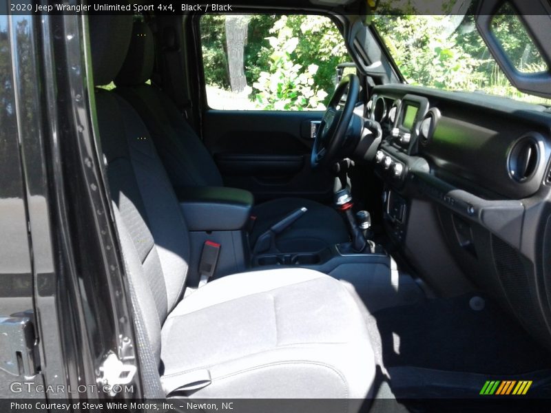 Black / Black 2020 Jeep Wrangler Unlimited Sport 4x4