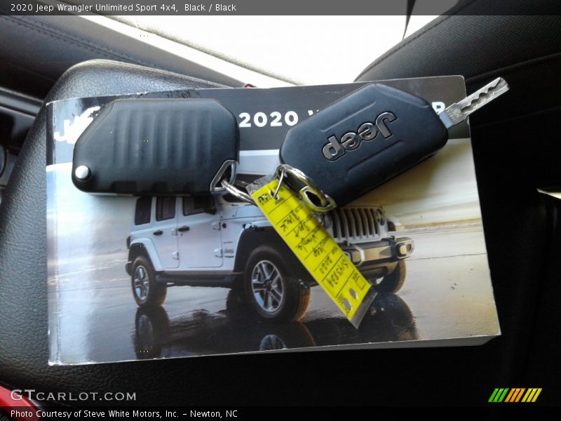 Black / Black 2020 Jeep Wrangler Unlimited Sport 4x4