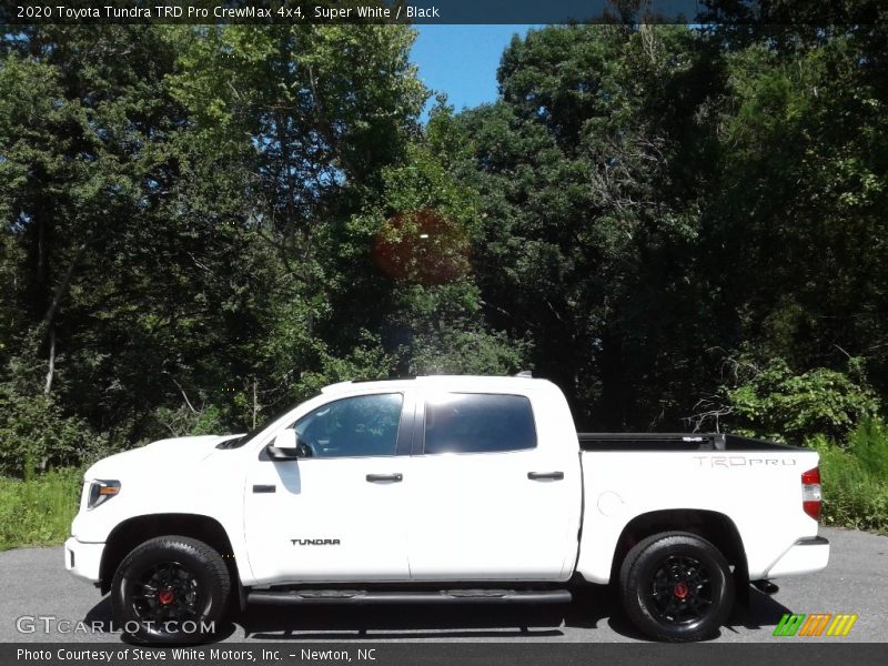 Super White / Black 2020 Toyota Tundra TRD Pro CrewMax 4x4