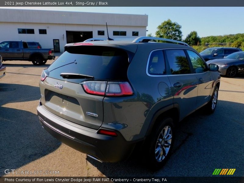 Sting-Gray / Black 2021 Jeep Cherokee Latitude Lux 4x4