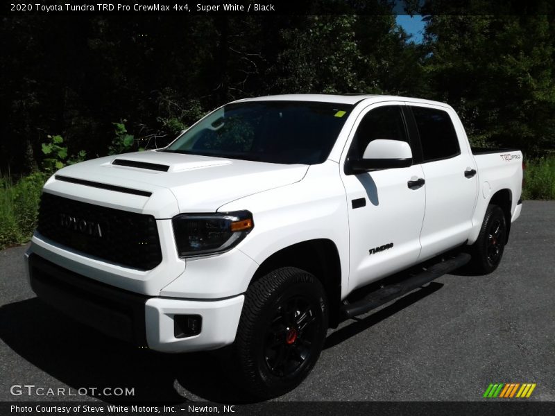Super White / Black 2020 Toyota Tundra TRD Pro CrewMax 4x4