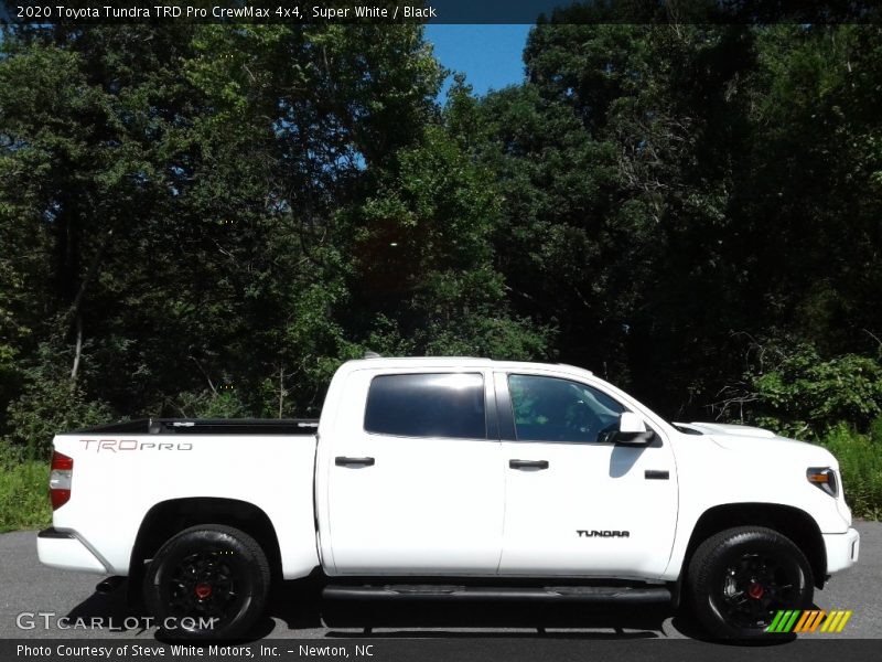 Super White / Black 2020 Toyota Tundra TRD Pro CrewMax 4x4