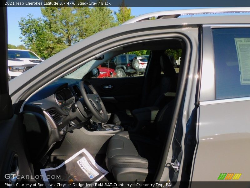 Sting-Gray / Black 2021 Jeep Cherokee Latitude Lux 4x4