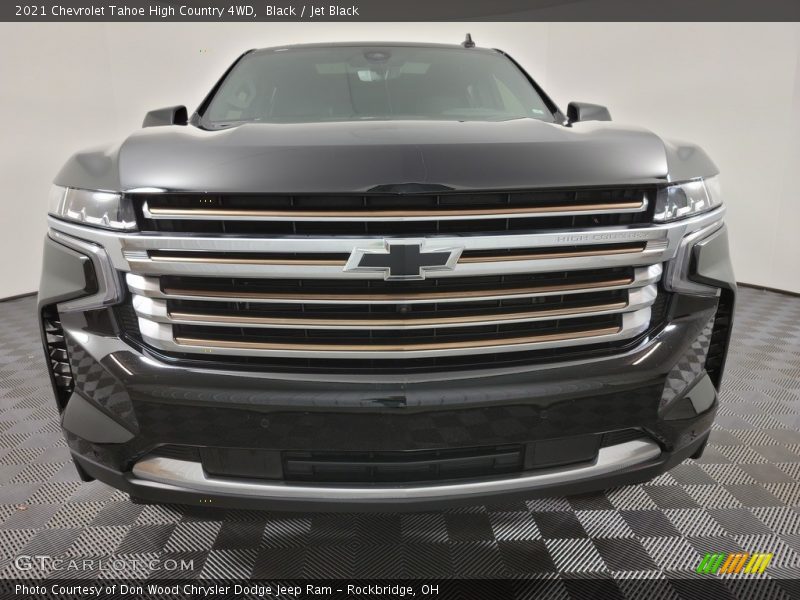 Black / Jet Black 2021 Chevrolet Tahoe High Country 4WD