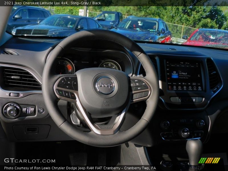 Sting-Gray / Black 2021 Jeep Cherokee Latitude Lux 4x4